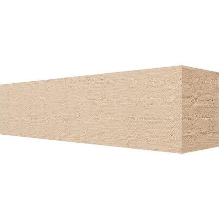 Ekena Millwork 6in. W x 6in. H x 24in. L Block Woodgrain TimberThane Rafter Tail, Primed Tan RFTUR06X06X24BLKRCPR